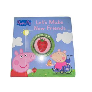 Peppa Pig - Let's Make New Friends! Board book, by Editors of Phoenix Brand New